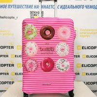 Чехол Большой пончики на розовом фоне - превью - 4