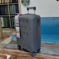 Чемодан Маленький Темно-Серый - превью - 1