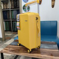 Чемодан Средний Желтый - превью - 1