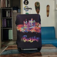 Чехол Средний Черный Россия - превью - 1